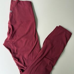 lululemon athletica muted red High-Rise Leggings